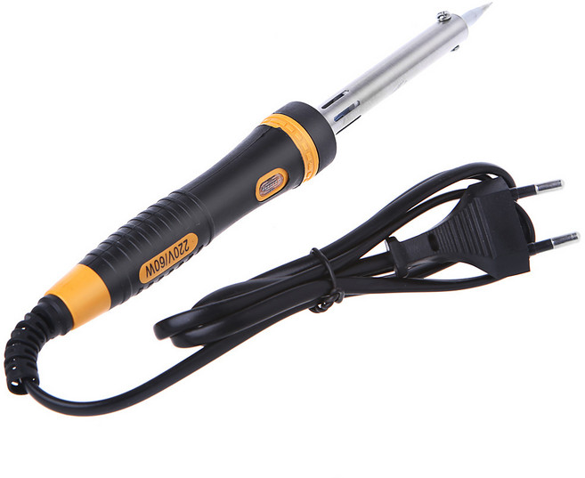 60w 220V 전기 납땜용 다리미 고급 가열 공구 핫 아이언 용접, 1개