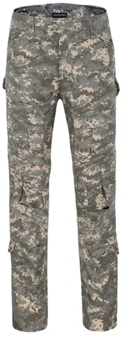 MEGE 유니폼 의류 무릎 패드 바지 12 색 의류, 01 XL, 01 ACU, 1개