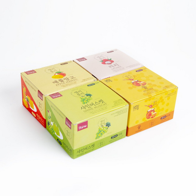 젤리블리 3종 중 택 1가지 맛 (리치 애플망고 샤인머스켓 60g), 리치, 1.2kg, 1개