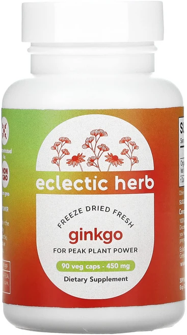 이클레틱 인스티튜션 징코 450mg 베지캡슐 90, 90정, 1개 - 쿠팡