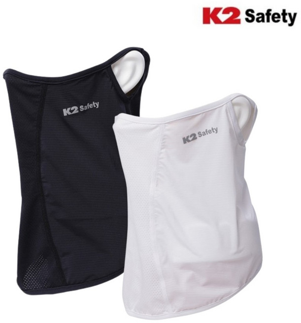 K2세이프티 하이크 넥 스카프 UV차단 멀티스카프 1+1, 네이비+화이트