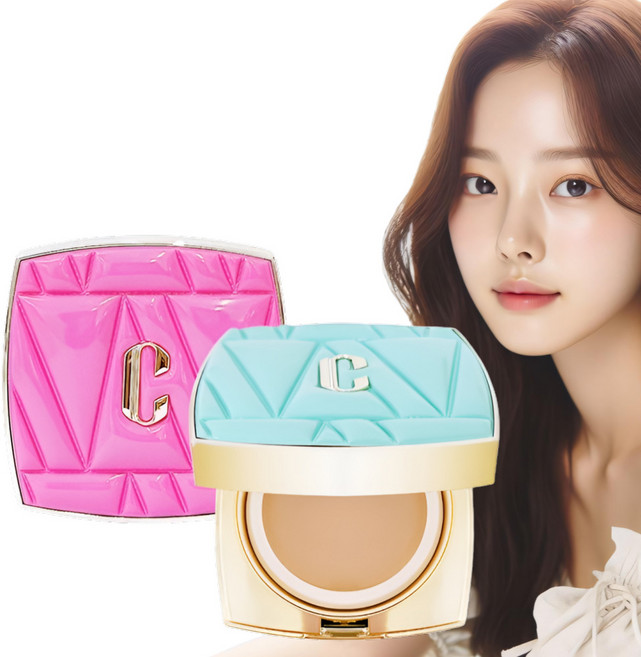 클리오 여름 가을 쿠션 팩트 뉴 마그넷 모공 커버 팩트 자외선차단, 1개, 21호