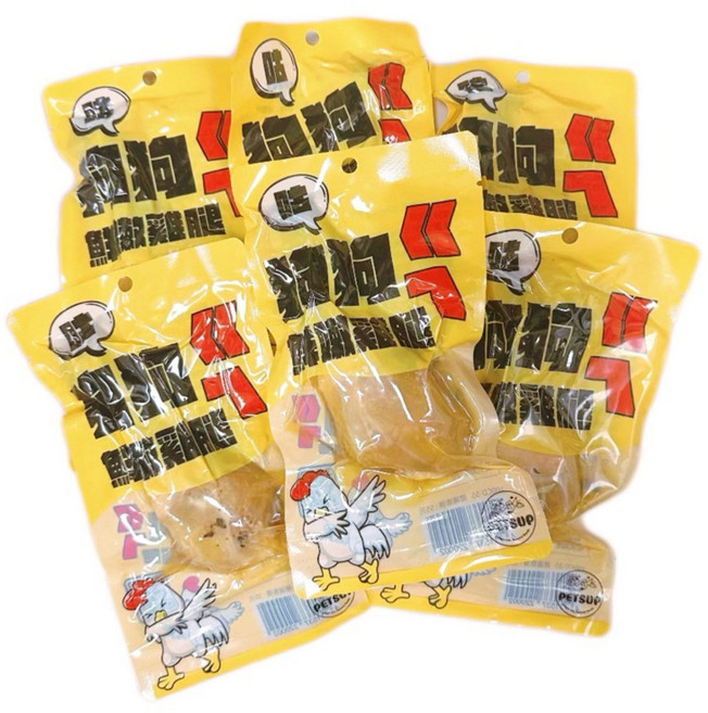 派庫廚房 卡默 化骨雞腿 75 g/100 g 狗零食, 100g, 10個, 派庫廚房霸王大雞腿