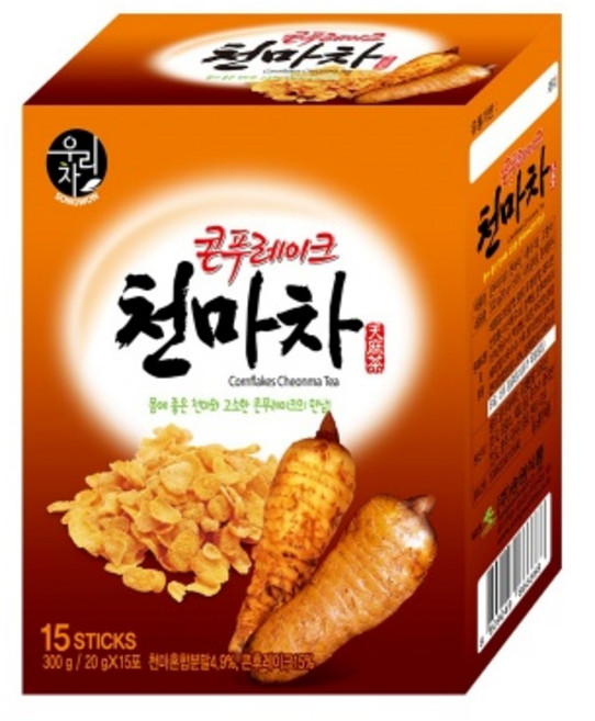 송원 우리차 모음 중 콘푸레이크 천마차 15T 분말 건강차, 20g, 15개입, 1개
