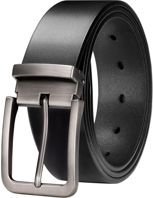 정품 가죽 남성 벨트 대형 캐주얼 벨트 합금 핀 버클 비즈니스 정장 벨트