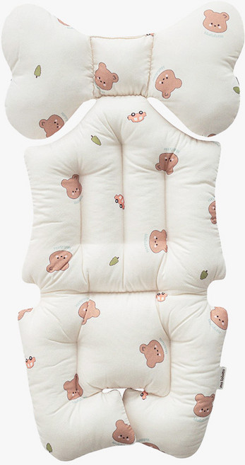 마롤로뜨 유모차 라이너 면 모달 신생아 카시트 쿠션 통통 양면 쿨시트, 1개, 마고미_유모차 라이너