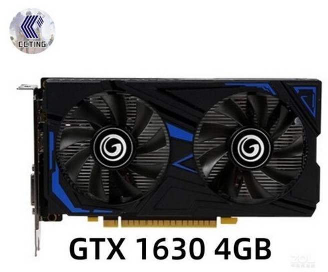 GALAXY GTX 1630 4GB 그래픽 카드 GDDR6 게임 데스크탑 컴퓨터 PC 비디오 64bit Nvidia GPU placa de 중고, 01 GTX 1630 4GB, 1개