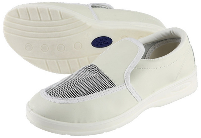 MK 제전방진화 발등망사형 제전화 방진화 크린룸작업화 망사형 230mm~300mm, 1개