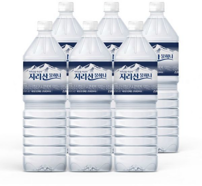 생수 지리산 물하나 24, 2L