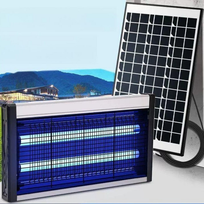 야외 태양광 포충기 파리 날파리 모기 포집기 램프 업소용 정원 조명 퇴치기 펜션 벌레, 4. 10W 스탠딩