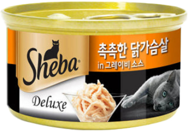 쉬바 고양이 간식캔, 닭, 85g, 1개