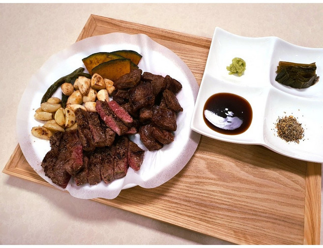 월/목요일 발송 블랙앵거스 부채살 스테이크 150g 밀키트 쿠킹박스, 1개