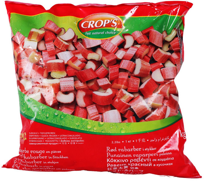 크랍스 냉동 루바브 1kg, 1개