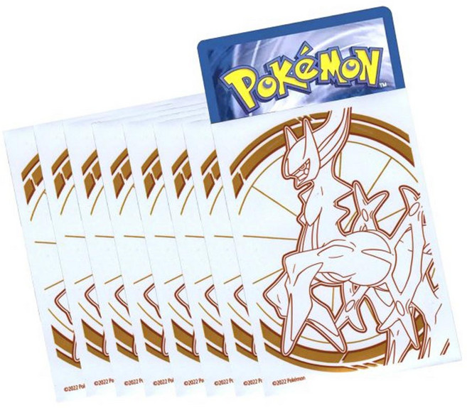 포켓몬카드 아르세우스 화이트 뒷장금색 북미판 65매, 1개