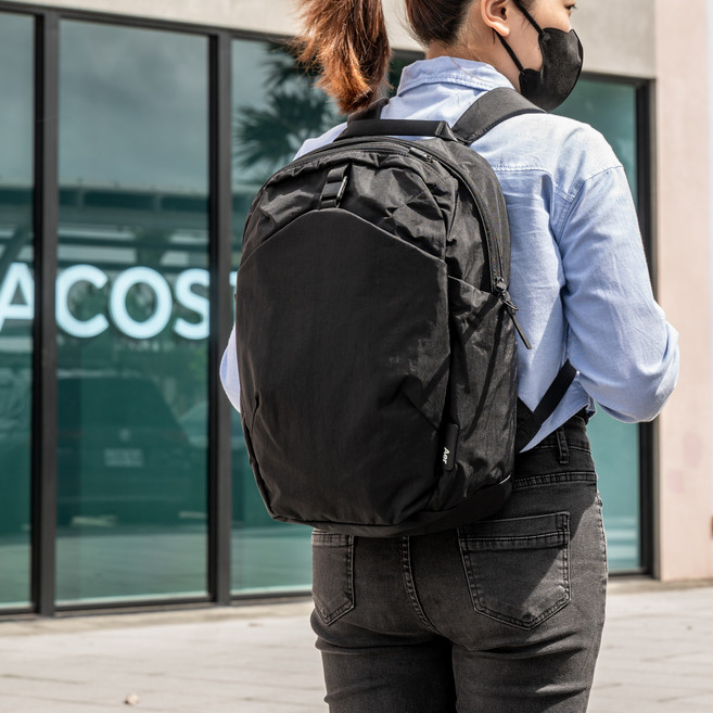 Aer Go Pack 2 極輕量防潑水後背包, 黑色