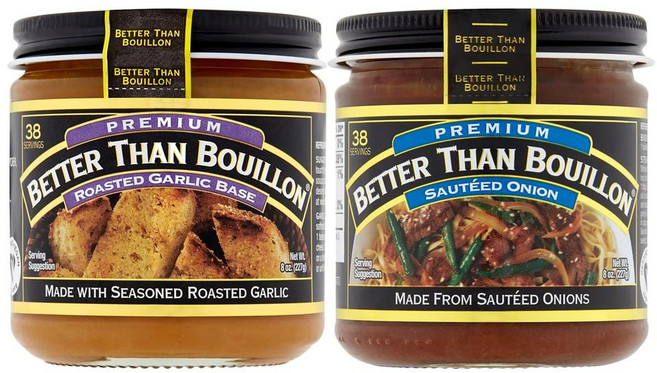 Better Than Bouillon 프리미엄 로스팅 버라이어티 팩 두가지맛, 2개, 227g