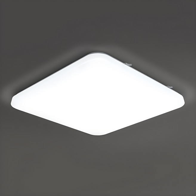 멜리빙 LED 삼성칩 에어 방등 조명 50W, 화이트 + 주광색