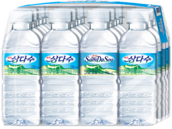 제주삼다수, 330ml, 20개