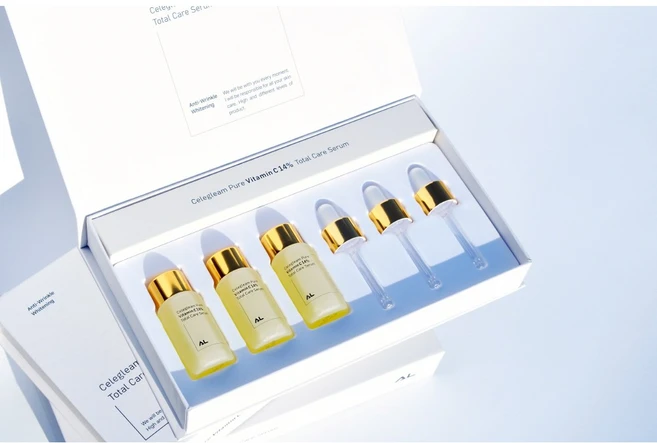 AL 셀레그림 퓨어 비타민C 14% 토탈케어 세럼, 3개, 15ml - 쿠팡