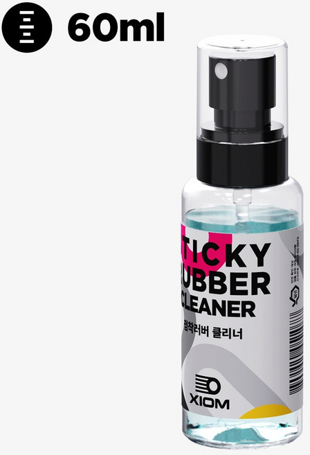 엑시옴 접착러버 클리너 60ml 스프레이형, 1개