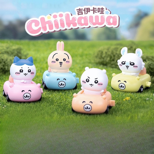 8위 - 일본 직구 공식 chiikawa 행복한 드라이브 시리즈 치이카와 하치와레 우사기 모몽가 랜덤 박스, 1개
