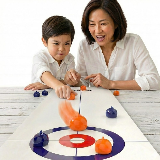 로열스테디 4세대 컬링 보드게임, 1개, 혼합색상