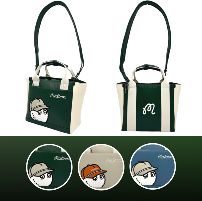 [백화점] 말본 골프 토트백 클럽하우스 클래식 골프 가방 + 말본 양말