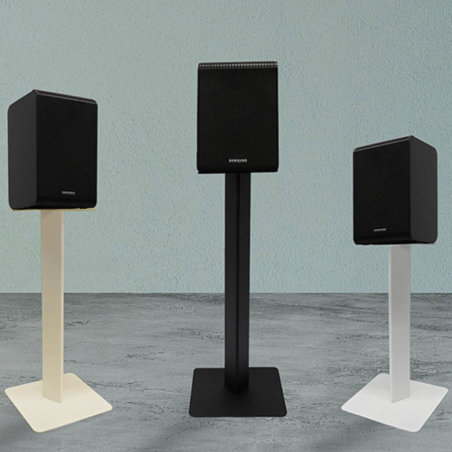 스피커 거치대 받침대 스탠드 오디오, 화이트, ST5-60_화이트