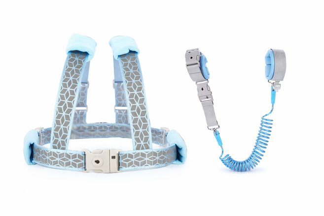 니즈몬 안전 연결 스트랩 잠금형 조끼형 밴드, 1개, 블루