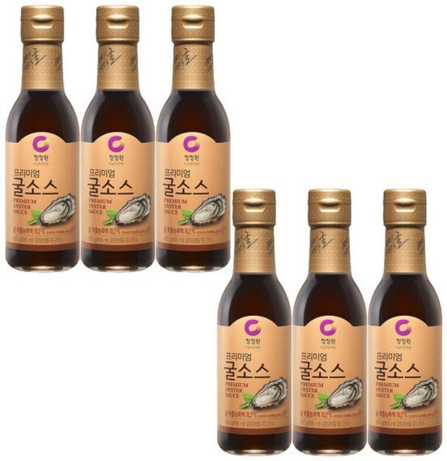 프리미엄 굴소스, 260g, 6개