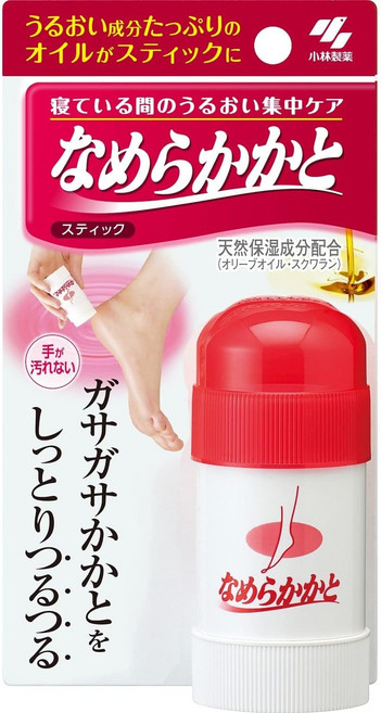 발 뒷굼치 스틱연고 일제 (자는 동안 수분 집중 케어) 나메라카 카카토, 1개, 1개입