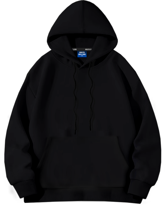 몰토벨리노 SICT 베이직 특양면 무지 후드티