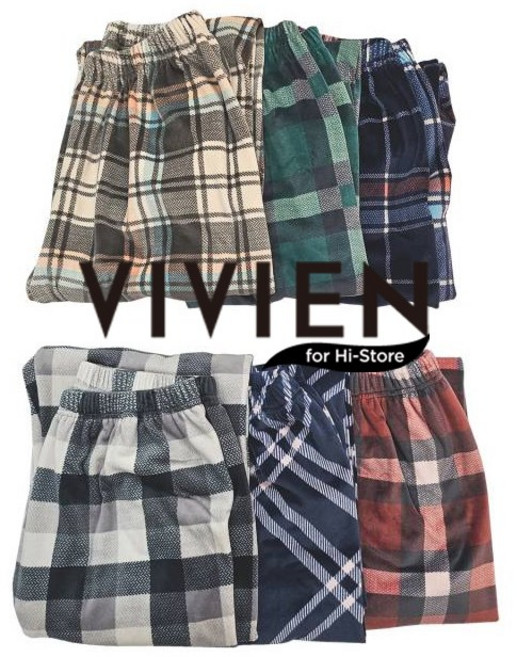 비비안 하이스토어 수면바지 잠옷바지 커플 파자마 홈웨어