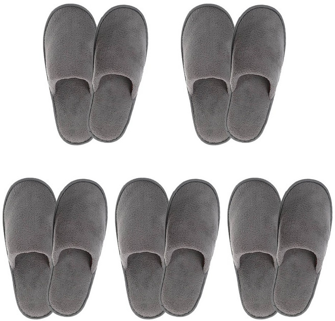 미코허그 업소용 호텔 일회용 슬리퍼 객실용 숙박업소 펜션 게스트하우스 위생 슬리퍼 5개입