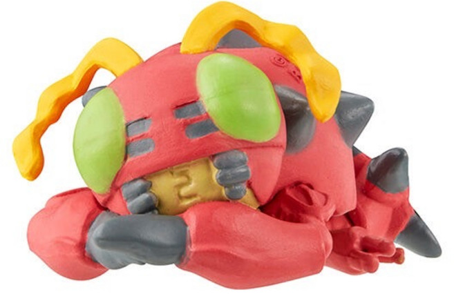 BANDAI 數碼寶貝 睡眠 公仔 全8款, 1個, 2.甲蟲獸-昆蟲樣