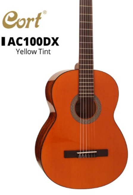 콜트기타 AC100DX-YT 입문용 클래식 Cort Classic AC100DX-YT, 1개