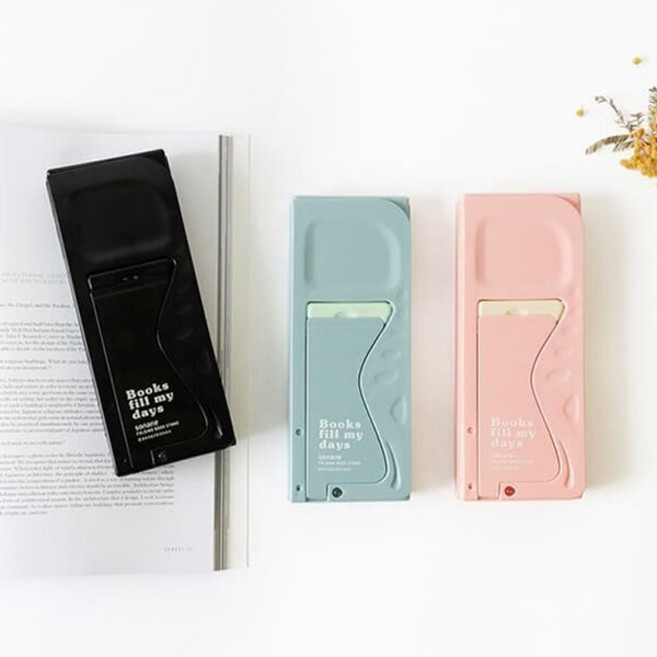 [예스24배송]손안에 휴대용 독서대, 손안에 스탠드_연블루