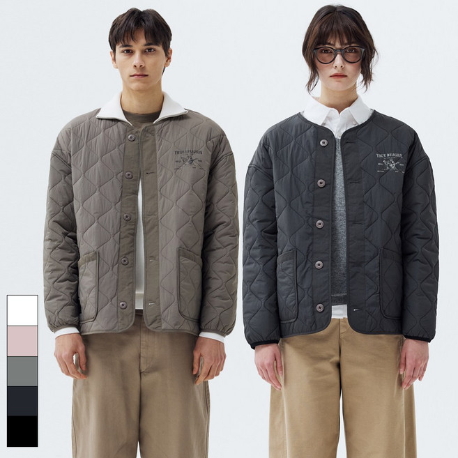 [트루릴리전] 26SS 유니 경량 퀼팅 자켓 1종