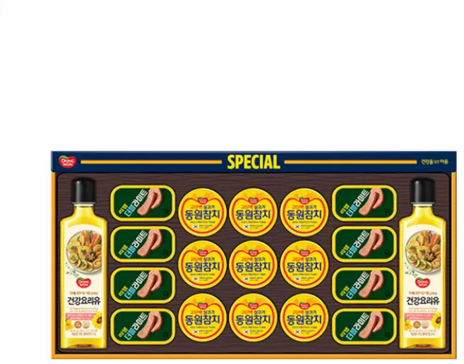 동원참치 스페셜 102호 선물세트, 4세트