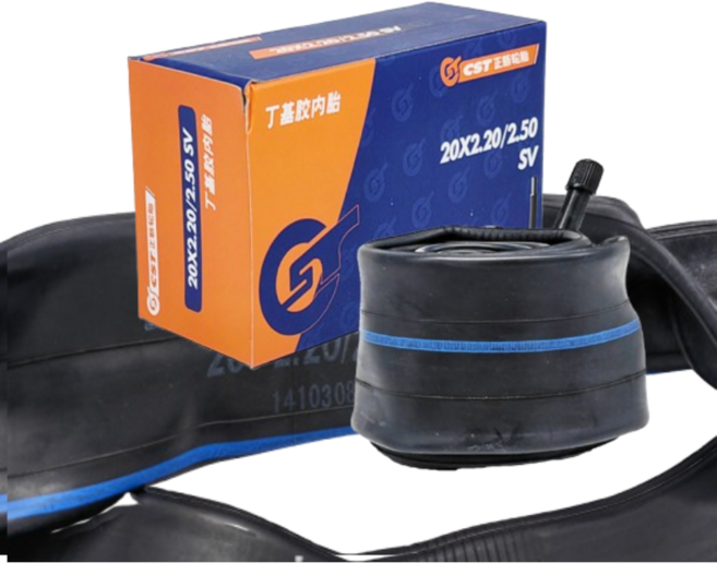 CST 자전거슈레더튜브 20인치 20x2.2 20x2.4 20x2.5 32mm POWERBIKE, 1개
