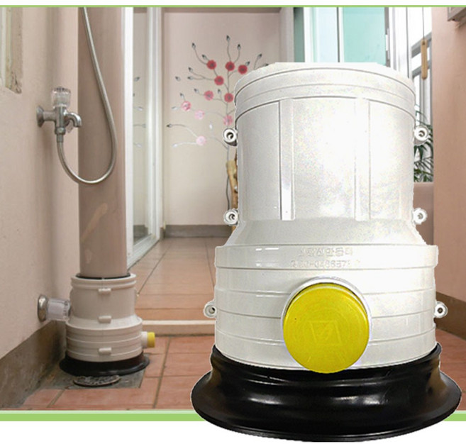 어벤툴즈 대영크린존 베란다 악취차단 하수구 청정개폐기, 1개