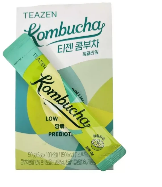 티젠 콤부차 청귤라임 10개입 12개 1박스, 5g, 1개