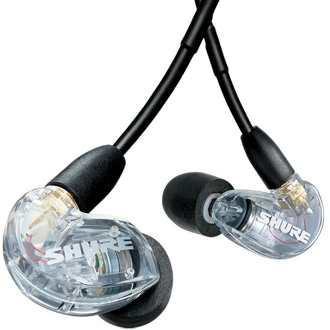슈어 AONIC 215 UNI 인이어 이어폰 SHURE SE215 UNI 모니터 유선 이어셋 [삼아정품], 클리어
