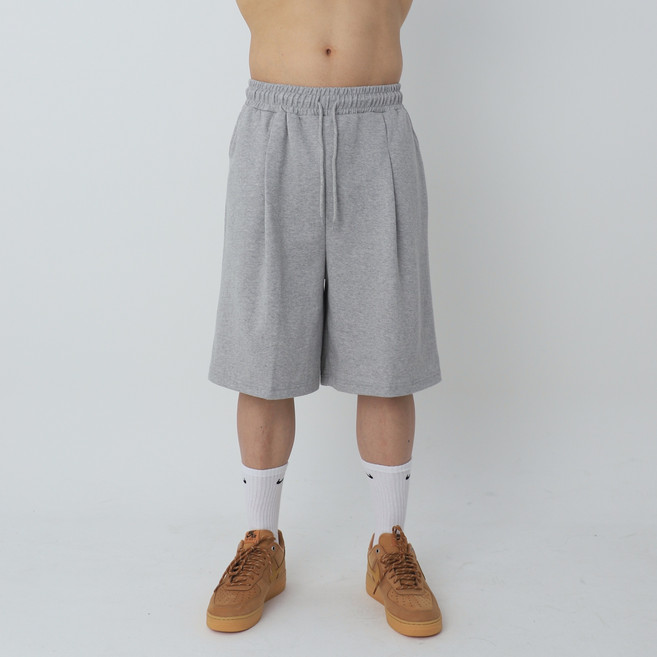 남자버뮤다팬츠 원턱버뮤다팬츠 7부반바지 짐웨어버뮤다 헬스장운동복 버뮤다팬츠