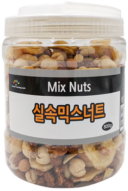 굿모닝너츠 실속 믹스너트, 800g, 3개