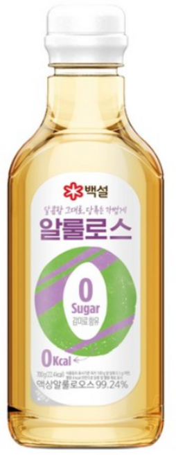 백설 제로 칼로리 알룰로스, 700g, 6개