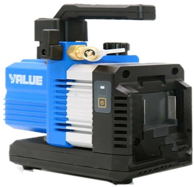밸류 VRP-2SLi 미니 무선 에어컨 진공펌프 18V (베터리제외 베어툴), 1개