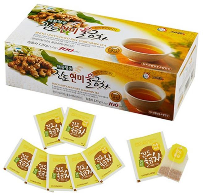 100Tb 해풍청송 진도현미울금차