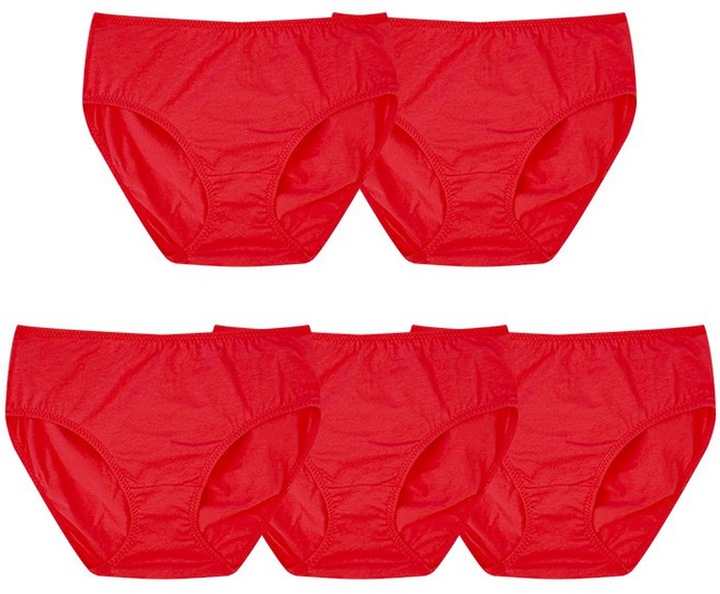 제이모던 국산 맥시 면스판 팬티 빅사이즈까지 5p