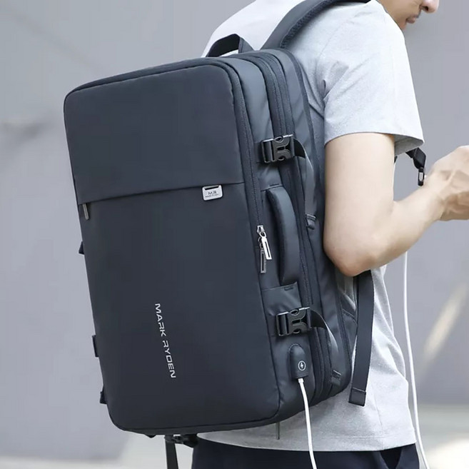 마크라이든 확장형 여행용백팩 17인치 노트북백팩 직장인용 비즈니스용